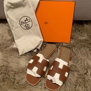 SOLD Authentic Hermès Oran Sandals